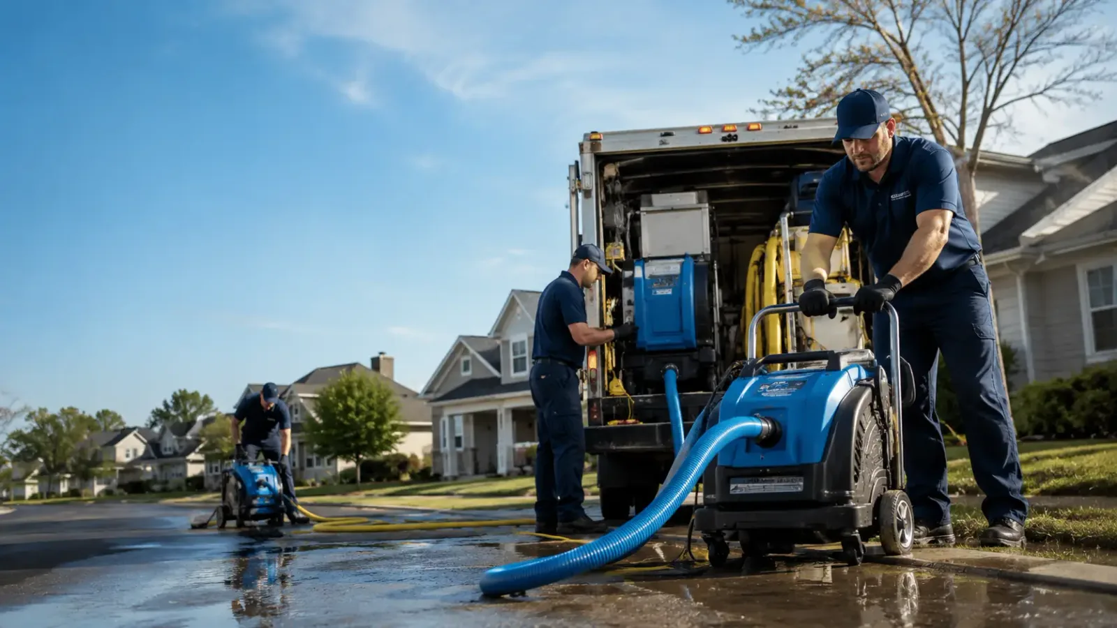 Flood Damage Cleanup in Higden, AR